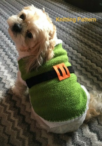Dog coat knitting - coat,