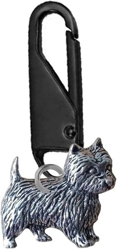 Westie dog charm a - westie, black