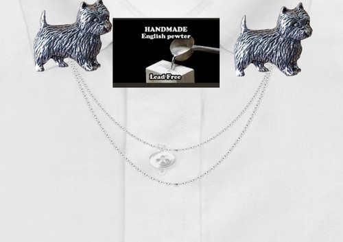 Westie dog handmade collar - handmade,
