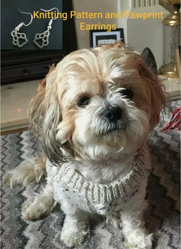 Dog coat knitting pattern - dog,